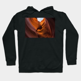 Swirling Patterns of Lower Antelope Canyon Hoodie